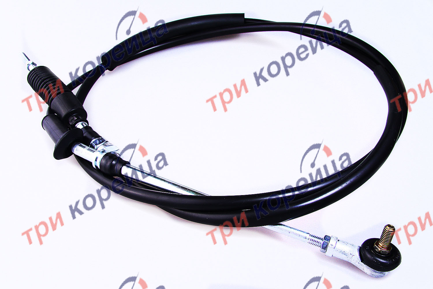 Трос переключения передач (черный) D4AL/DB/DD HD65/72/78. Артикул 437405H001. Производитель CR Китай. Изображение №1