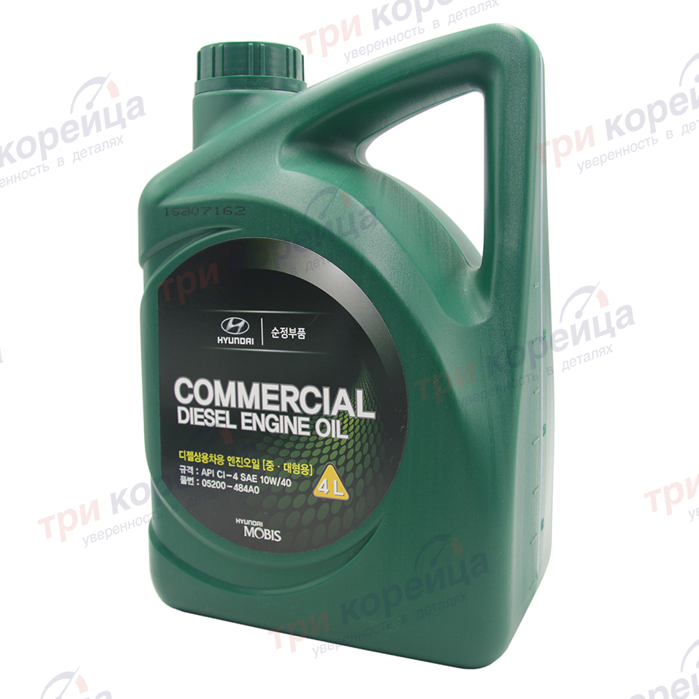Масло моторное дизель HND Commercial Diesel Engine Oil 10W-40 CI-4 (4л) K3000. Артикул 05200484A0. Производитель Оригинал. Изображение №1