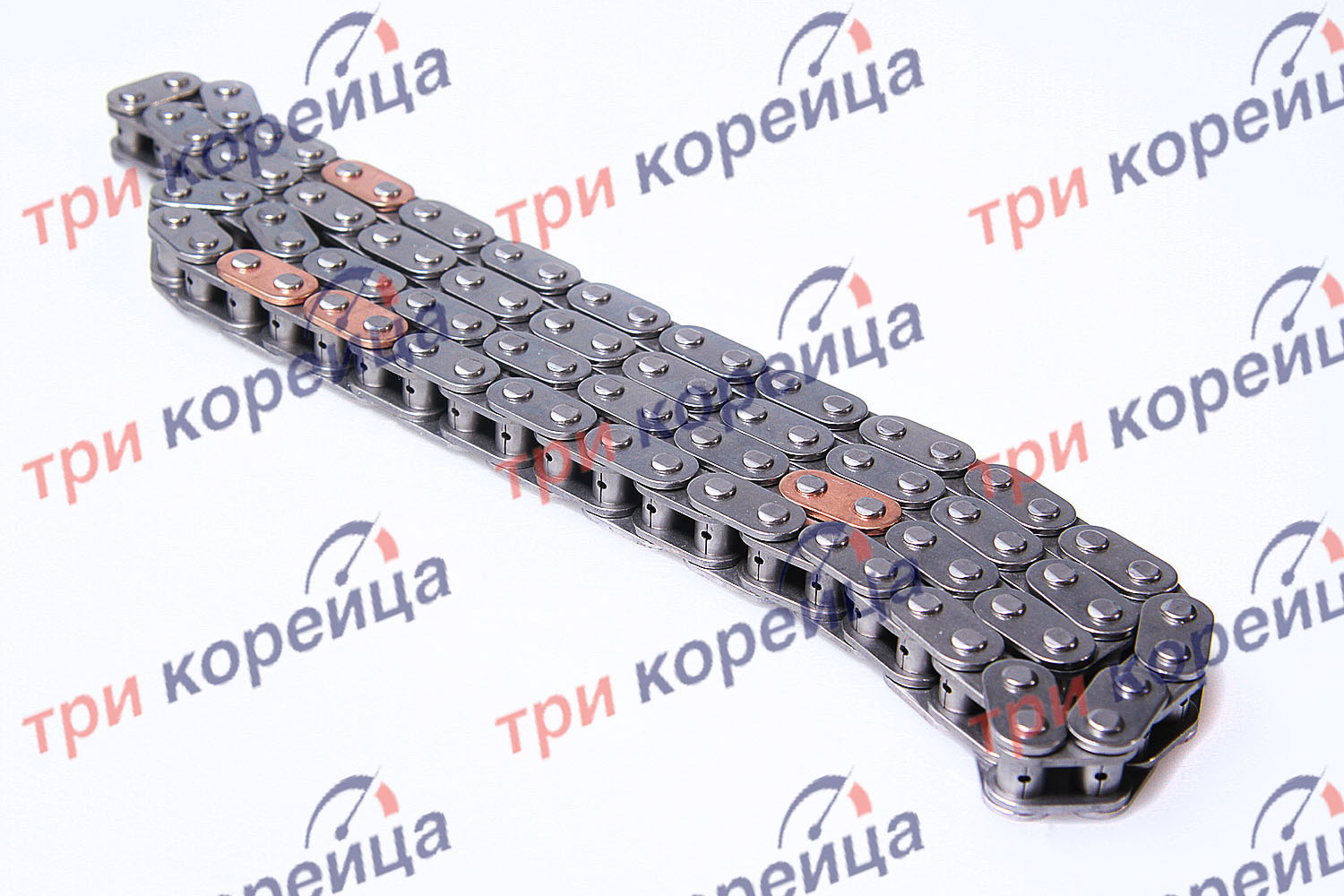 Цепь ГРМ D4CB средняя (на шестерню ТНВД) Porter2. Артикул 243614A020. Производитель Оригинал. Изображение №1