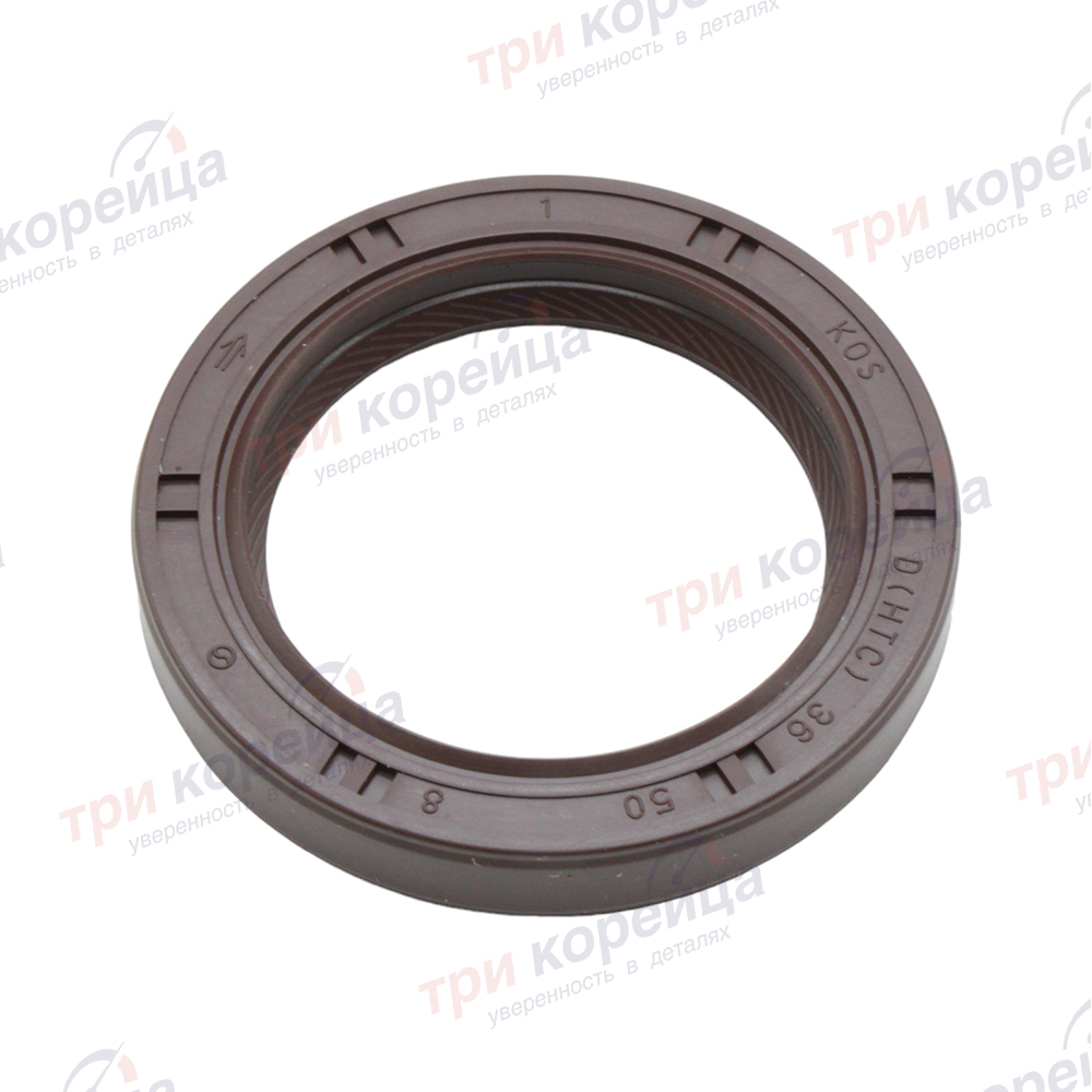 Сальник распредвала (36х50х8) CRDi Tucson Santa_Fe Ceed Optima Sportage Kos Корея KOS092. Фото №1 в каталоге ТРИКОР.