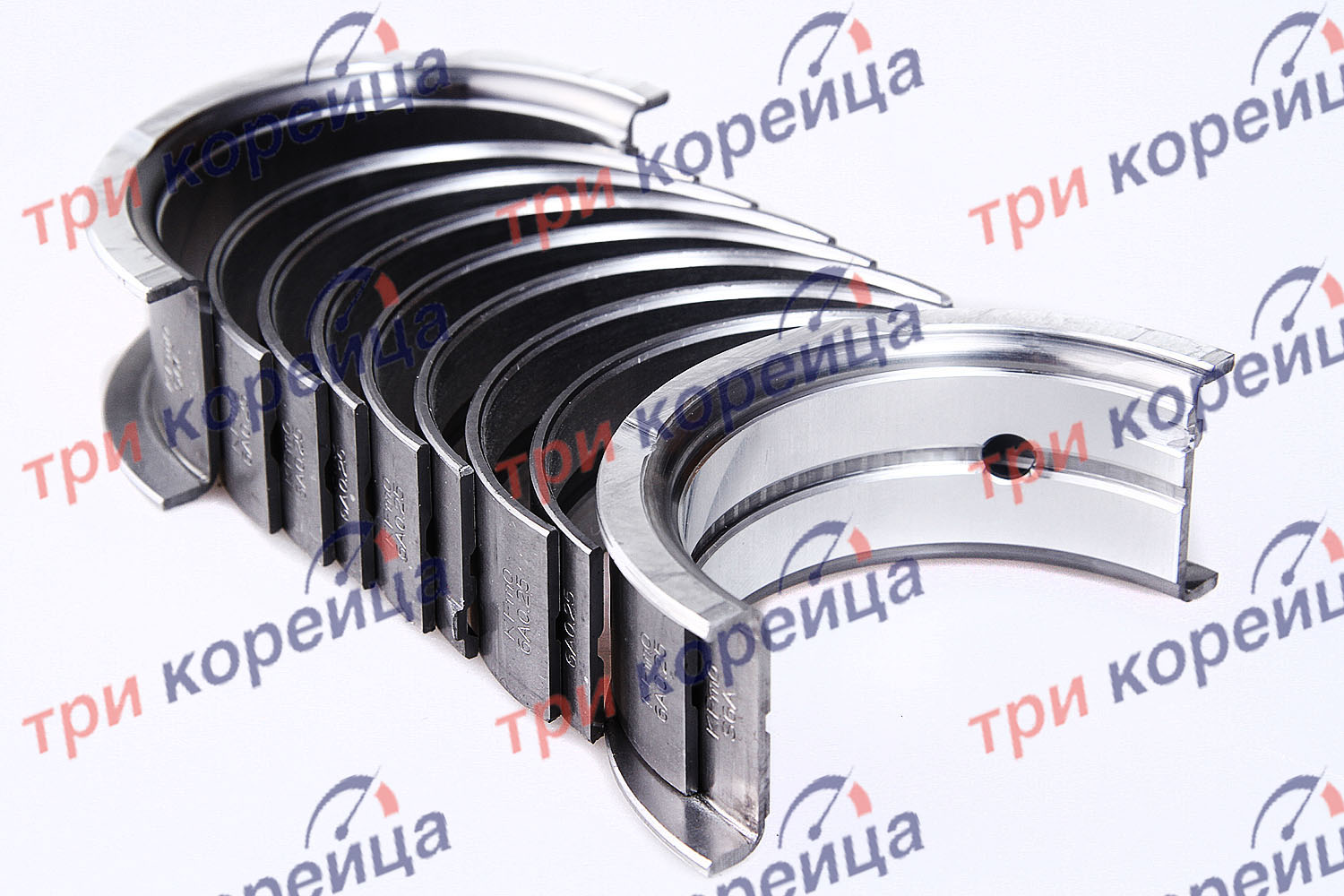 Вкладыши коренные D4BF Porter 0,25 комплект Porter. Артикул 2102042907. Производитель KFM Корея. Изображение №1