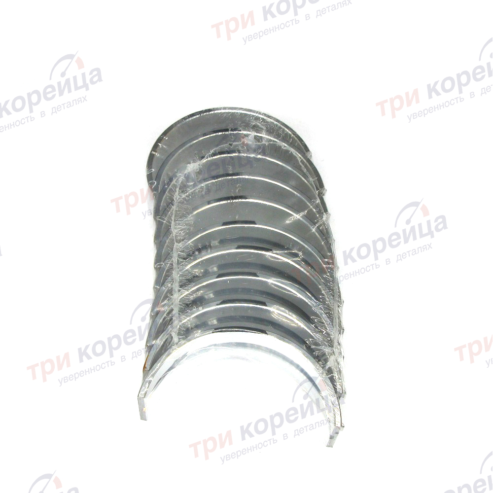 Вкладыши коренные комплект STD Solaris. Артикул 210202B100. Производитель KFM Корея. Изображение №1
