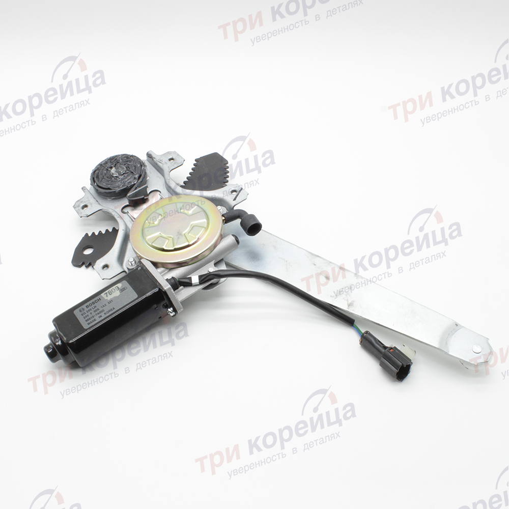 Механизм стеклоподъемника двери левой (эл.) в сборе с моторчиком HD120 # Оригинал 815017A012. Фото №1 в каталоге ТРИКОР.