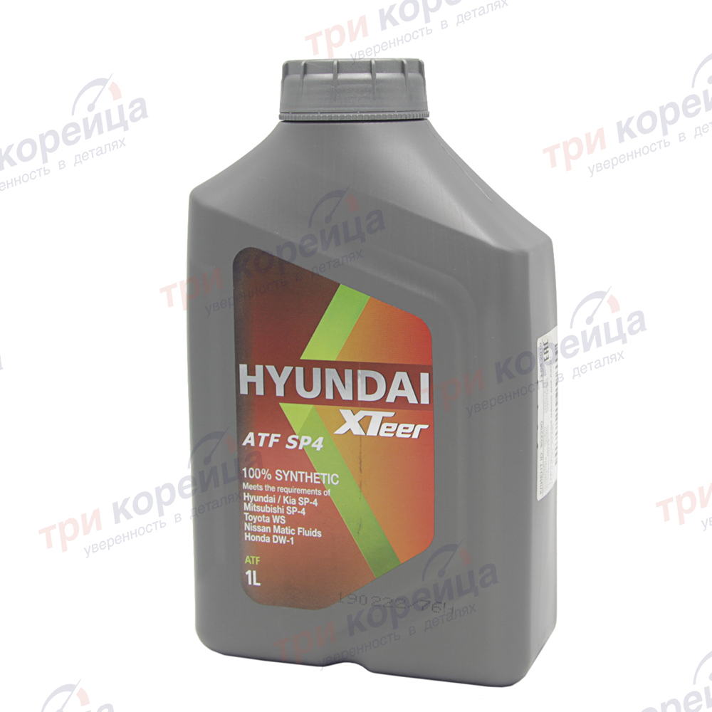 Жидкость гидравлическая (красная) HND XTeer ATF SP-IV (1л.) Solaris. Артикул 1011006. Производитель XTeer Корея. Изображение №1