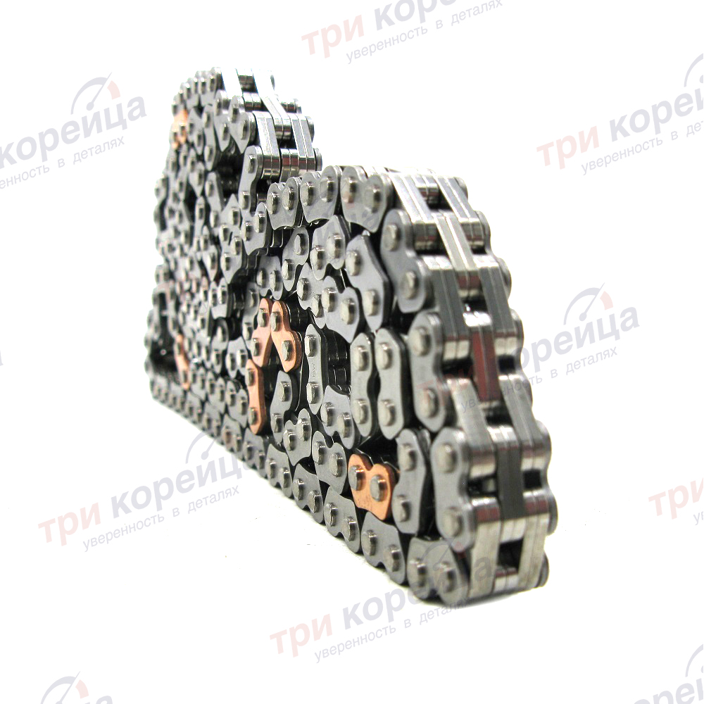 Цепь ГРМ G4FA/G4FC/G4FG Solaris/I20/I30/Elantra/Creta/Rio/Ceed/Soul/Cerato. Артикул 243212B200. Производитель Оригинал. Изображение №1