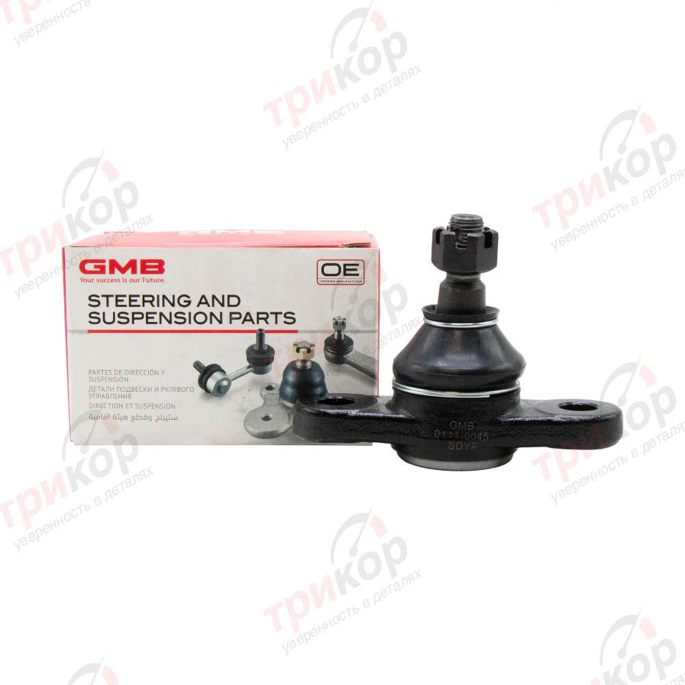 Опора шаровая нижняя 06- i30 Elantra Ceed GMB Япония 01110045. Фото №1 в каталоге ТРИКОР.