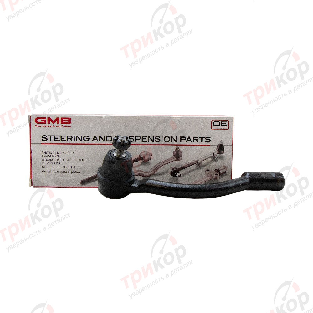 Наконечник рулевой тяги правый Solaris Rio GMB Япония 07100261. Фото №1 в каталоге ТРИКОР.