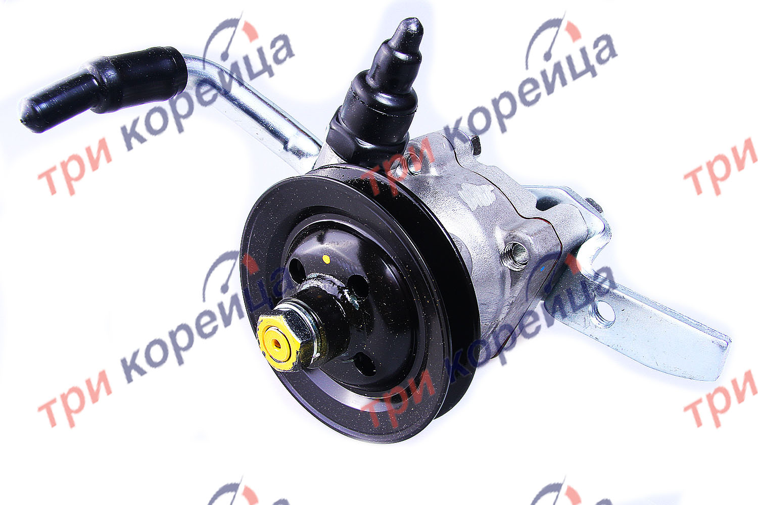Насос ГУР ременный привод HD65/72/78. Артикул 571005H001. Производитель Mando Корея. Изображение №1