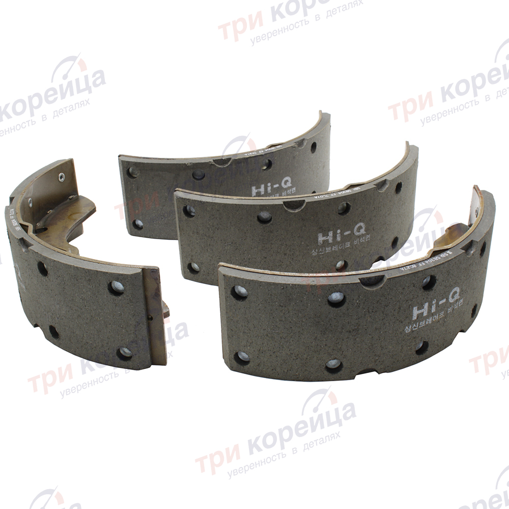 Колодки тормозные барабанные 85мм. перед/зад (к-кт. 4шт.) HD72. Артикул 5830545A41. Производитель Sangsin Brake Корея. Изображение №1