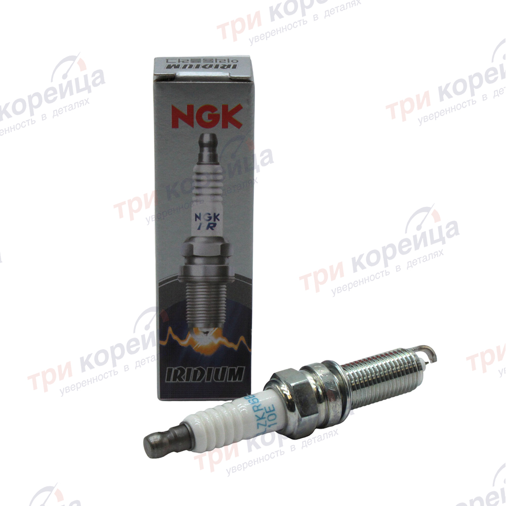 Свеча зажигания иридиeвая 1,6 GDI I30 I40 IX35 Tucson Ceed Sportage Soul NGK Корея SILZKR6B10E, 93815. Фото №1 в каталоге ТРИКОР.