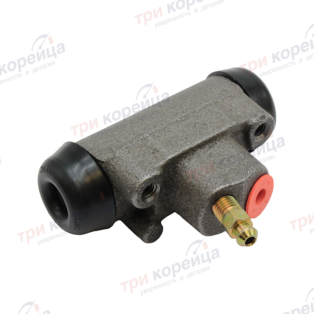 Цилиндр тормозной рабочий задний правый (13 16) (штуцер со стороны отливки) Bongo3 Tcic Корея KCT0011, KCT0010, KCR0420, KAR1311. Фото №1 в каталоге ТРИКОР.