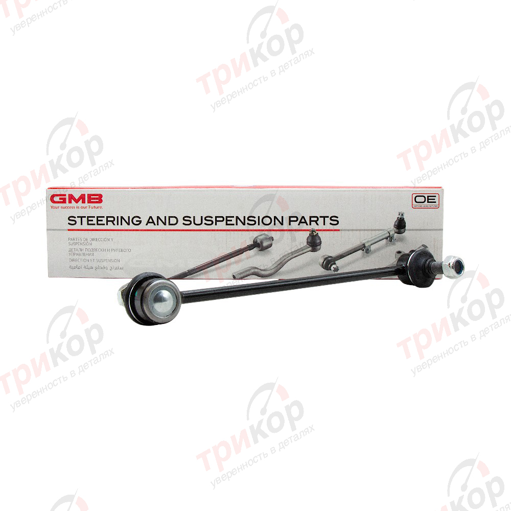 Стойка стабилизатора переднего левая 00- Santa_Fe GMB Япония 10100132. Фото №1 в каталоге ТРИКОР.
