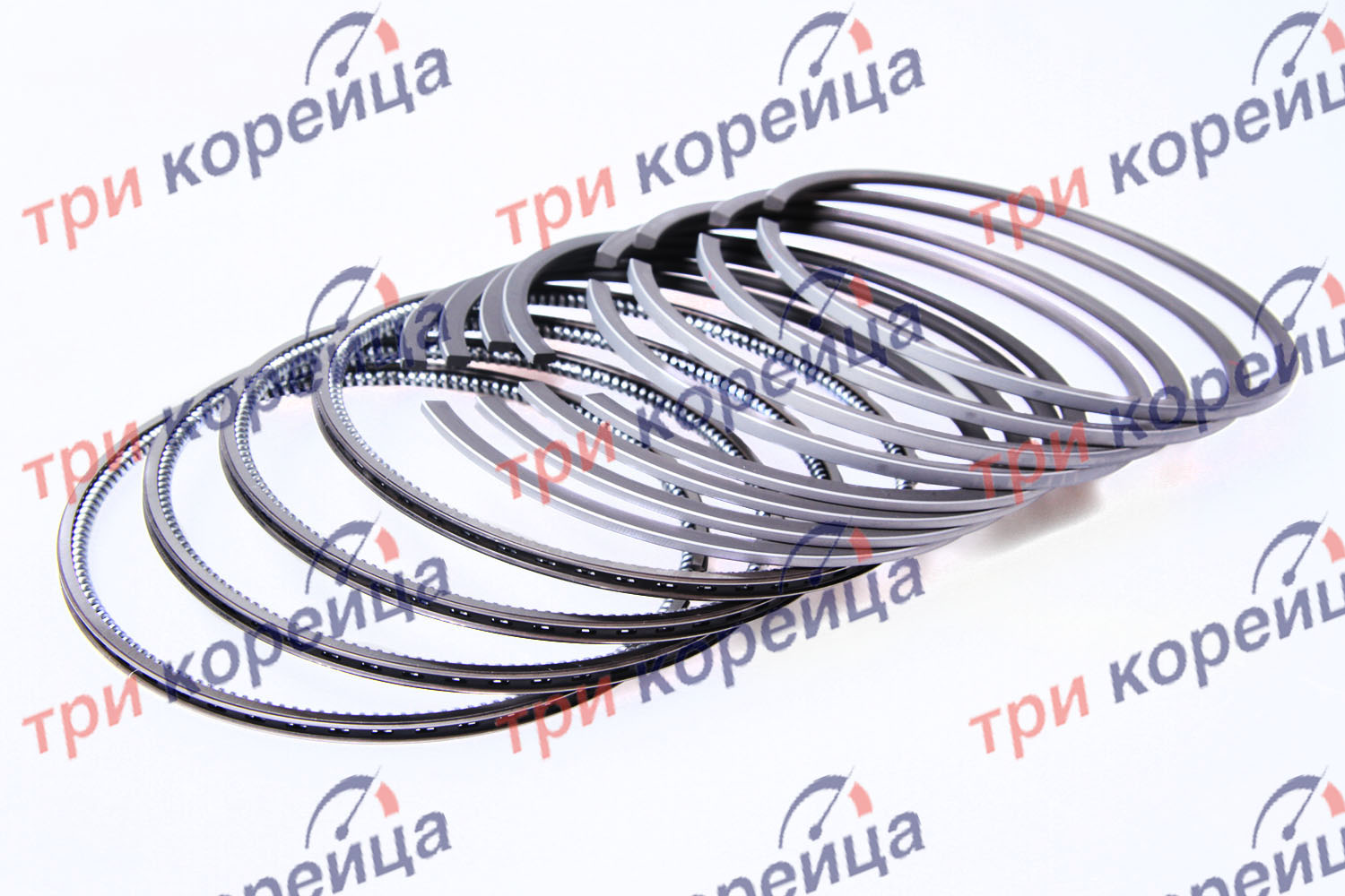 Кольца поршневые (к-кт на 4 поршня) STD D4AL HD72. Артикул 2304041400. Производитель NPR Япония. Изображение №1