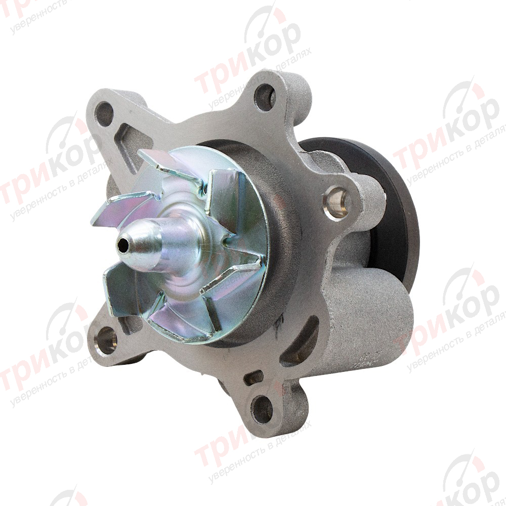 Насос системы охлаждения двигателя (помпа) I20 I30 I40 IX35 Solaris Creta Tucson Elantra Rio Cerato Оригинал 251002B710, 251002B700. Фото №1 в каталоге ТРИКОР.