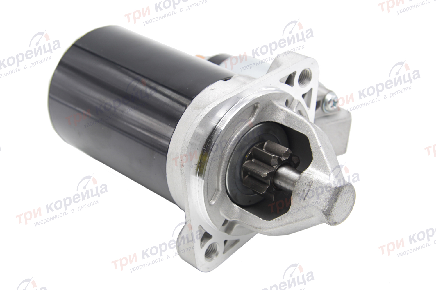 Стартер (8 зубьев) Solaris Elantra I20 I30 I40 Rio Cerato Carens Soul Sportage Amd Корея AMD.EL266. Фото №1 в каталоге ТРИКОР.