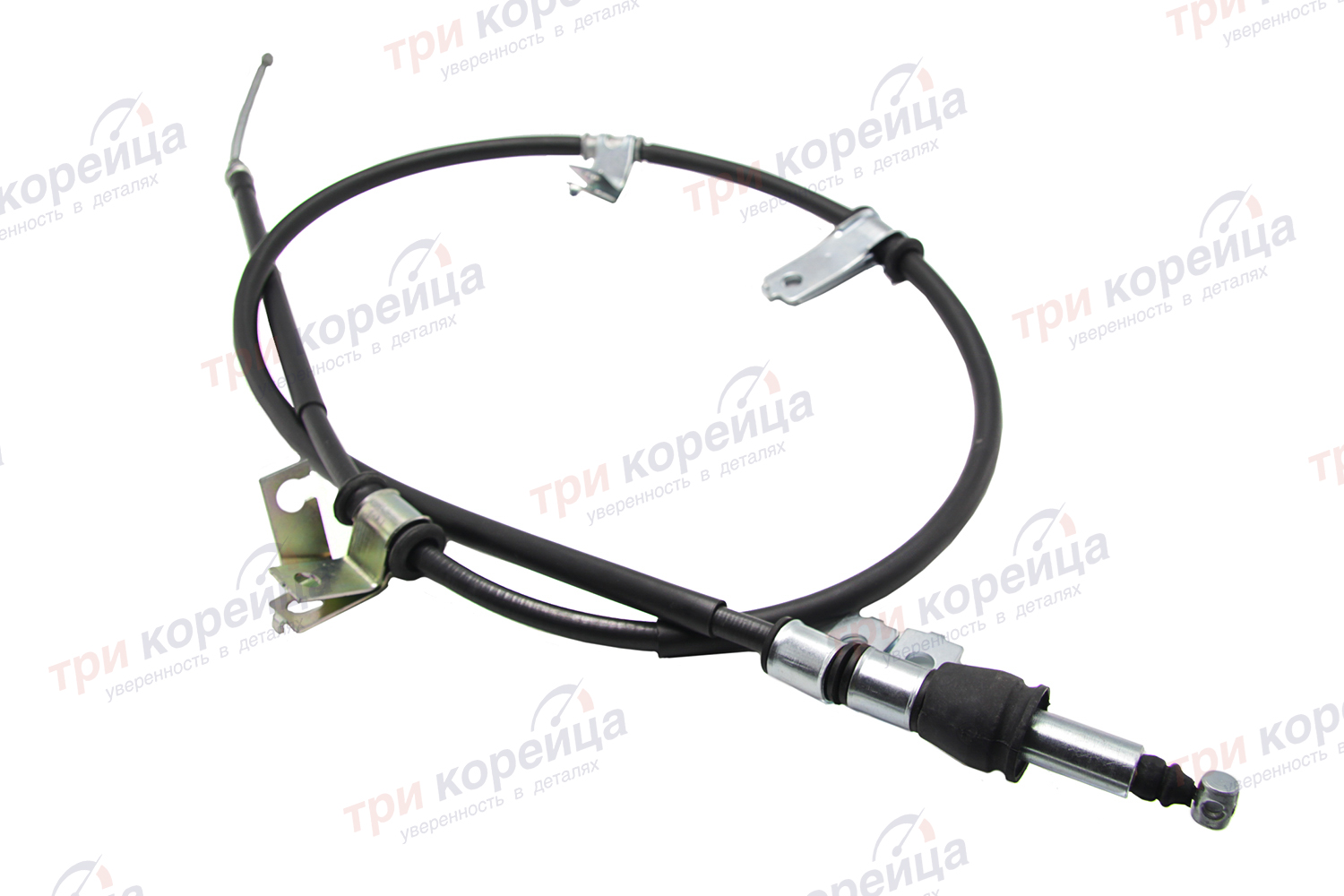 Трос стояночного тормоза правый Тагаз_Santa_Fe # Cofle Италия 17.2566. Фото №1 в каталоге ТРИКОР.