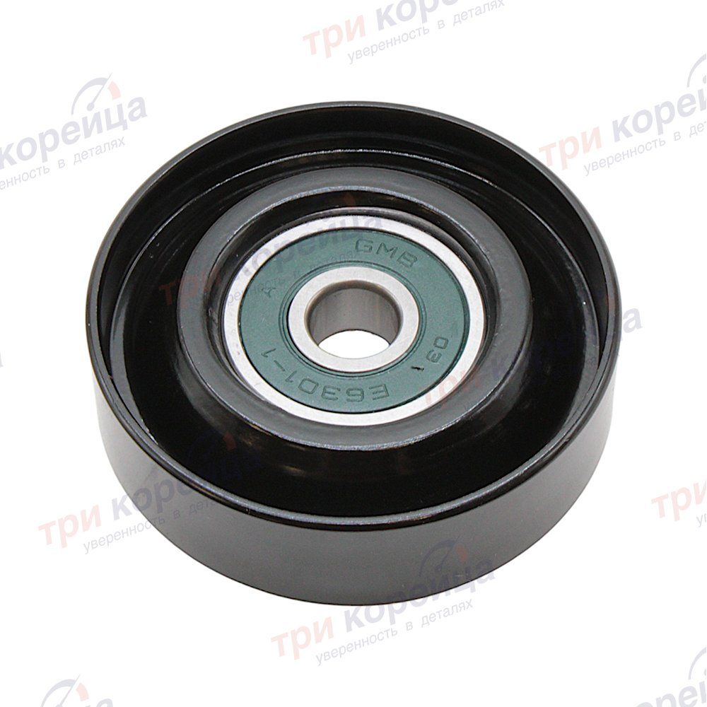 Ролик-натяжитель ремня кондиционера Accent I30 Elantra Tucson Matrix Rio Spectra Sportage Getz GMB Япония GTA0720, GTA0740. Фото №1 в каталоге ТРИКОР.