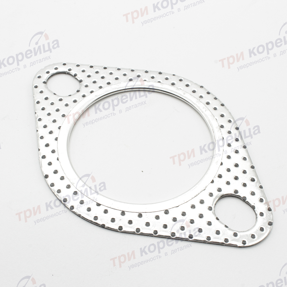 Прокладка выхлопной трубы (на бочку) (паронит с теплоизоляцией) Hyundai Kia Porter Porter2 Starex H1 H100 Accent Тагаз Sonata Тагаз Tucson Elantra Тагаз Santa Fe Тагаз Galloper Sportage Spectra Optima Cerato Rheejin Корея 2876428020. Фото №1 в каталоге ТРИКОР.