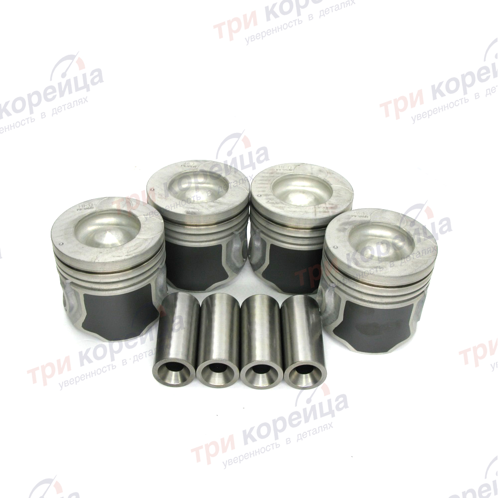 Поршень с пальцем (к-кт 4шт.) STD B D4CB Porter2. Артикул 234104A911. Производитель Оригинал. Изображение №1