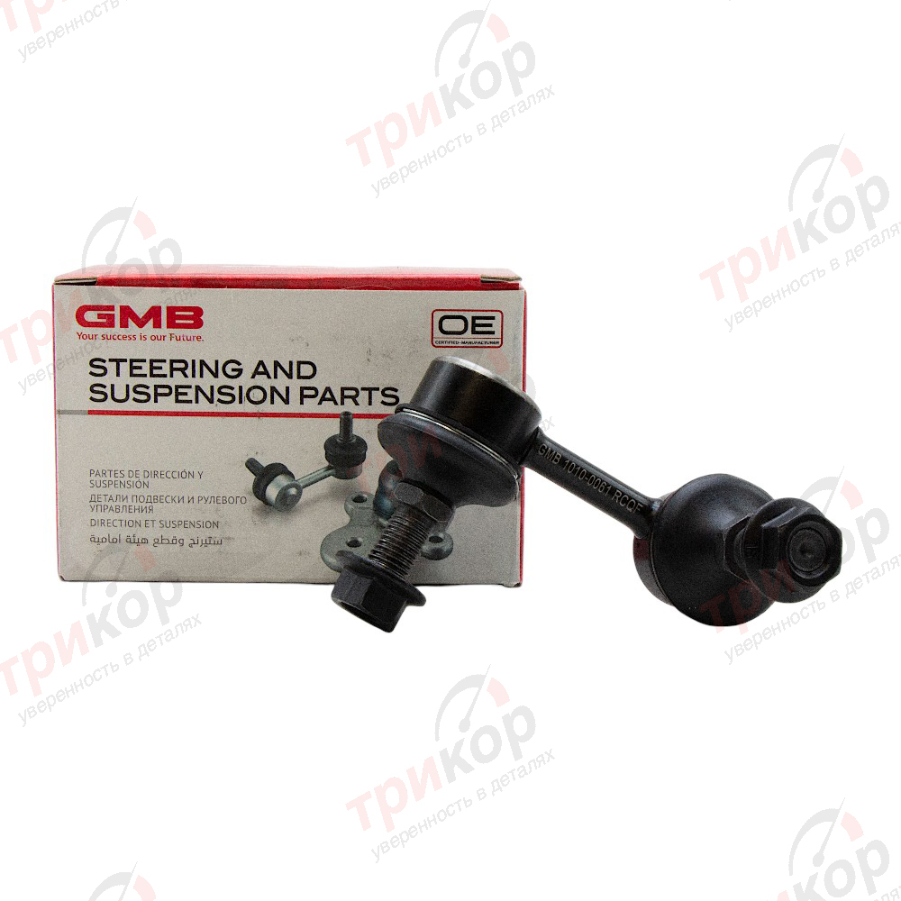 Стойка стабилизатора переднего правая Accent Matrix GMB Япония 10100061. Фото №1 в каталоге ТРИКОР.
