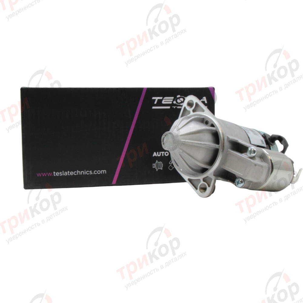 Стартер редукторный МКПП Hyundai Kia Accent Getz Elantra Cerato Rio Sonata Tesla Technics TT15757. Фото №1 в каталоге ТРИКОР.