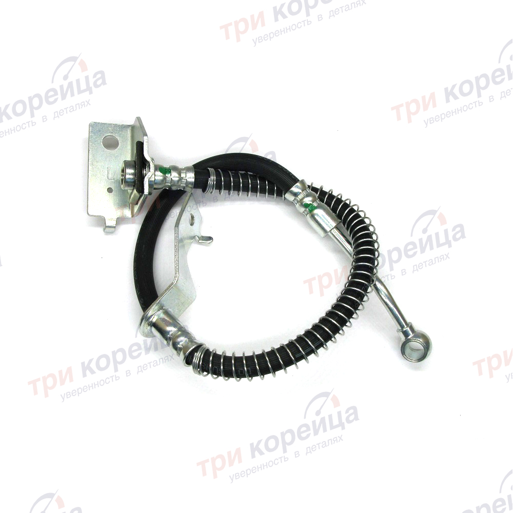 Шланг тормозной передний левый c 2011 года Solaris. Артикул 587311R000. Производитель Arirang Корея. Изображение №1