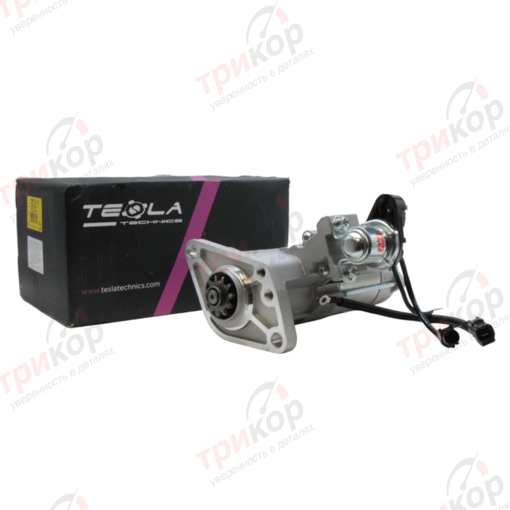Стартер (11 зубьев) D4DD Hyundai HD65 HD72 HD78 County *** Tesla Technics TT16593. Фото №1 в каталоге ТРИКОР.