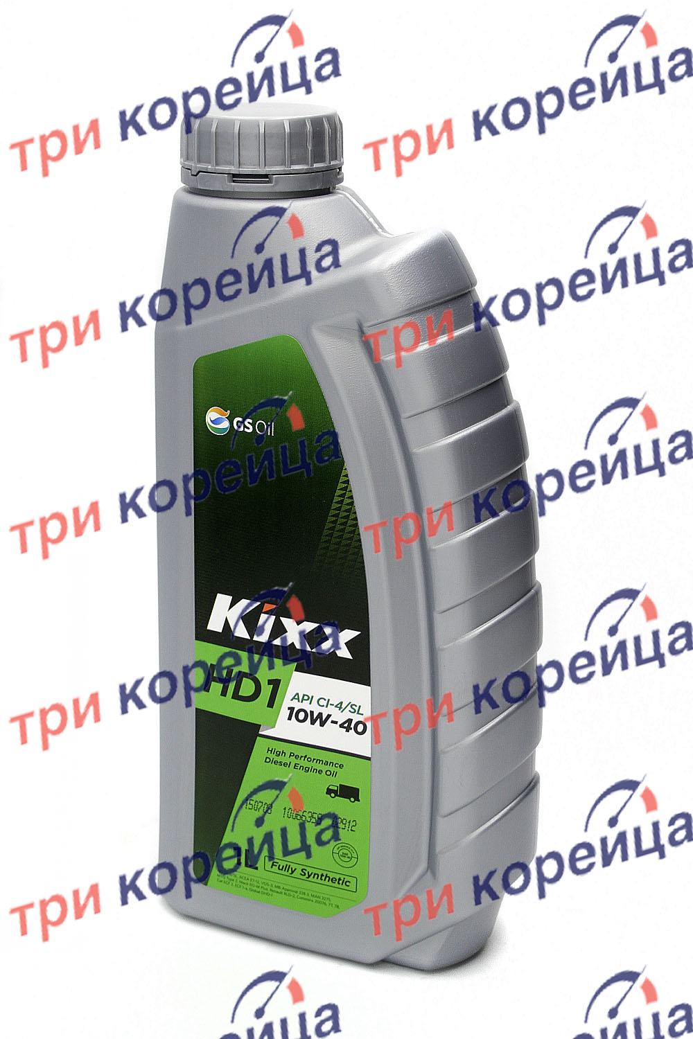 Масло моторное дизель Kixx HD1 CI-4 10W-40 (1л) HD170. Артикул L2061AL1E1. Производитель GSoil Корея. Изображение №1