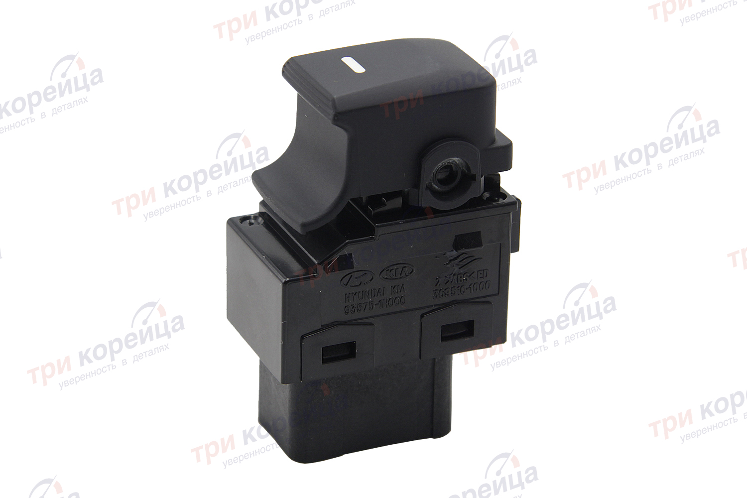 Кнопка стеклоподъемника передняя правая Sportage # Оригинал 935813W000. Фото №1 в каталоге ТРИКОР.