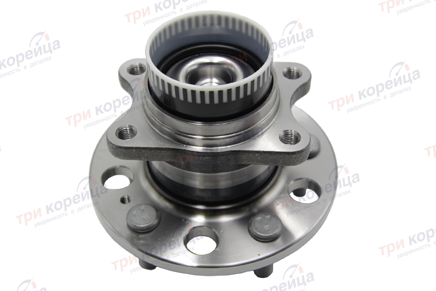 Ступица колеса заднего в сборе (с ABS 2WD) 10- I40 IX35 Sonata Tucson Optima Sportage Iljin Корея IJ113041. Фото №1 в каталоге ТРИКОР.